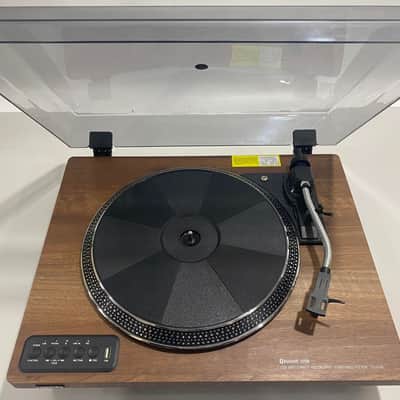 Toshiba Bluetooth Stereo Turntable Brown TY-LP200. Serviced! image 1