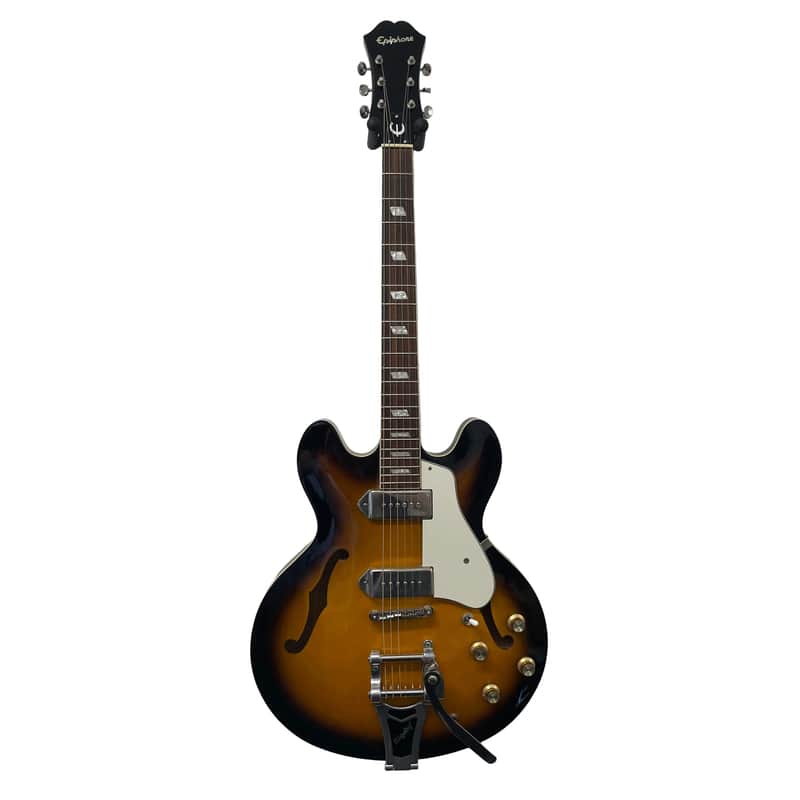 Epiphone Casino VS Bigsby Hollowbody Electric Guitar in Vintage Sunburst Pre-Owned image 1