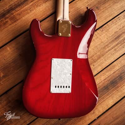 Fender Japan Richie Kotzen Stratocaster STR-RK Transparent Red Burst 2011 image 2