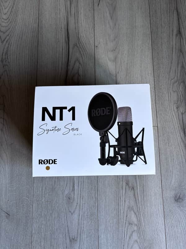 RODE NT1 Signature Cardioid Condenser Microphone 2024 - Present - White image 1