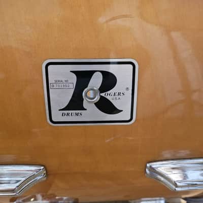 Rogers XP8 8/12/13/14/16/18/24 Maple Drum Kit Set in Natural Gloss image 3