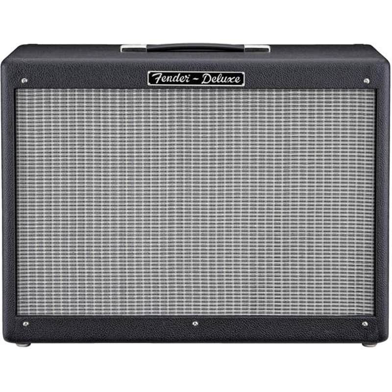 Fender Hot Rod Deluxe 112 Enclosure Speaker Cabinet - Black and Silver image 1