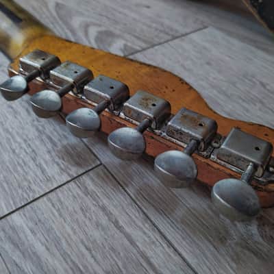 #202612 :: Baldman Jazzmaster double bound set (body + neck)in Relic Sunburst :: Aged Vintage Roadworn image 15