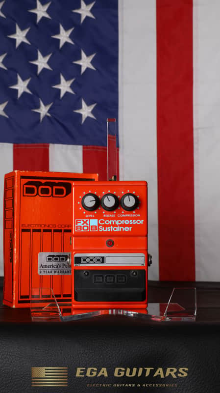 DOD Compressor Sustainer FX80B - Red image 1