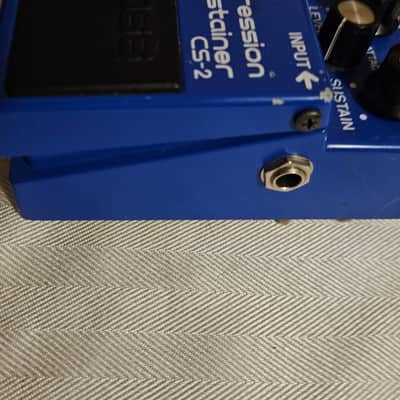 Boss CS-2 Compression Sustainer (Black Label) 1981 - 1989 - Blue image 2