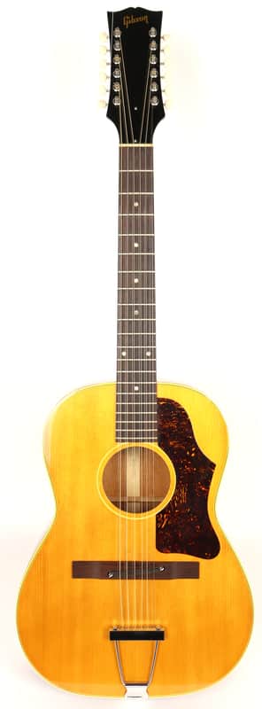 Vintage 1968 Gibson B-25-12-N 12 String Natural Acoustic Guitar W/ Gibson Hard Shell Case image 1