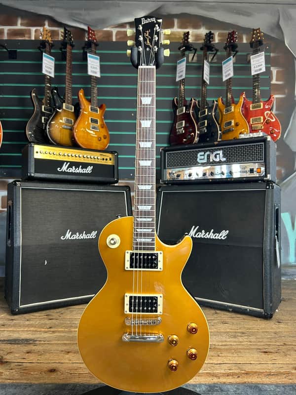 Burny Super Grade Gold Top 2023 Electric Guitar image 1