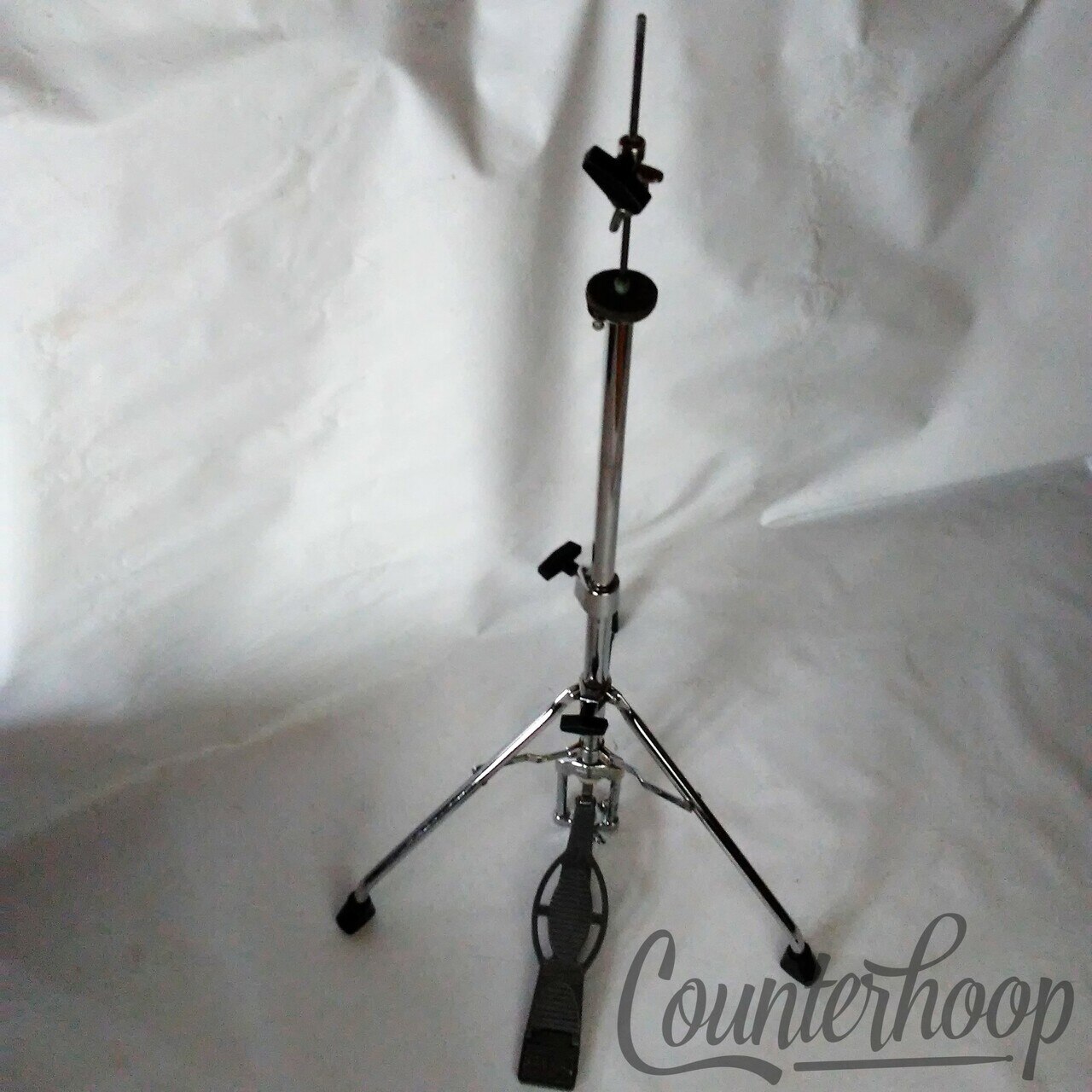 Ludwig Hercules Hi-Hat Cymbal Stand Spur-Lok Chicago Tube-Leg Tripod Vintage 70s — main photograph