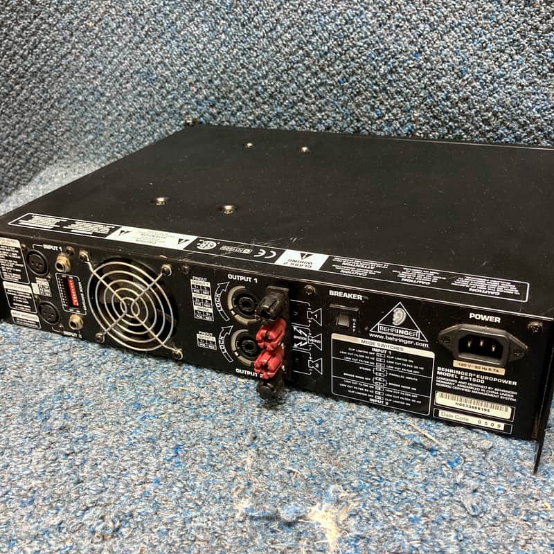 Behringer Europower EP1500 2x700W Power Amplifier | Reverb