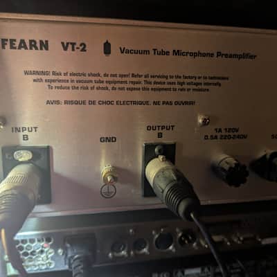D.W. Fearn VT-2 Dual Channel Tube Mic Preamp image 2