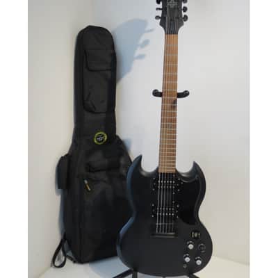 Epiphone G400 Gothic XII Matt Black SG Electric Guitar image 1