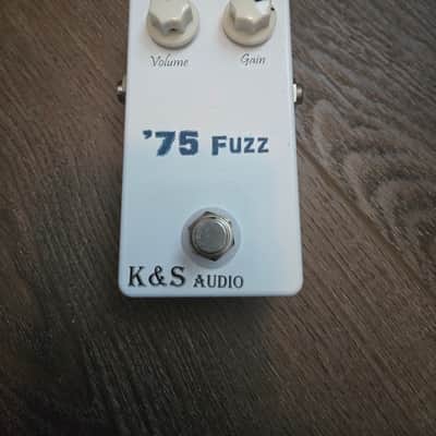 K&S Audio '75 Fuzz 2025 PNP Germanium transistor positive ground - White image 1