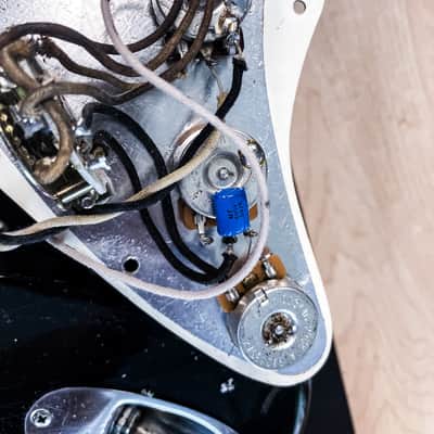 Fender Stratocaster 1966 Black image 3