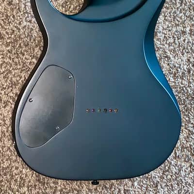 Washburn PX-SOLAR 160c  Black  Matte w/   SG381 MG-T & EMG-HZ Electric guitar tkl gigbag  (Ola Englund) image 5