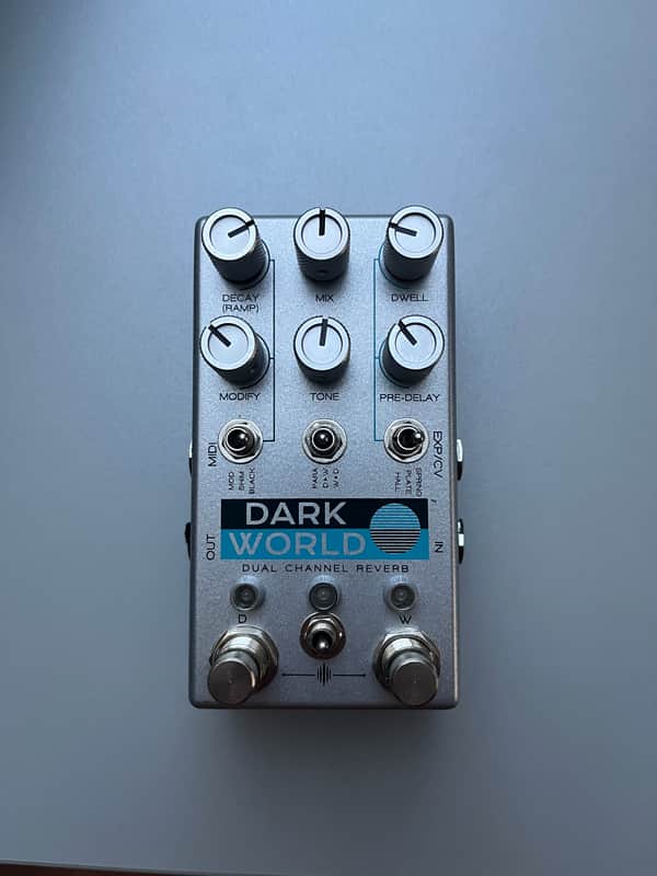 Chase Bliss Audio Dark World Dual Channel Reverb 2018 - 2024 - Silver image 1