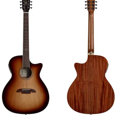 Alvarez AG60-8CESHB Grand Auditorium 8-String Acoustic Electric Guitar image 1