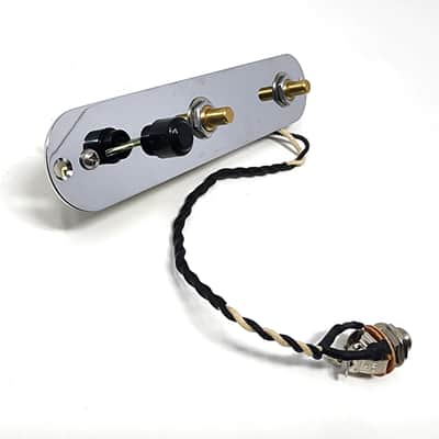 Carparelli Right Hand Reverse Tele Control Plate Vitamin-Q - Chrome, Black or Gold image 9