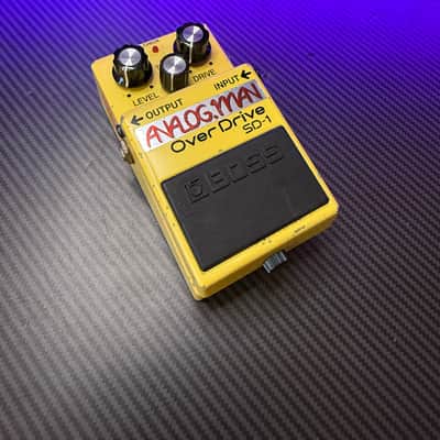 Boss SD-1 Super Overdrive w/ Analogman Mod | Reverb