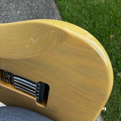 Fender Deluxe Player Stratocaster with Seymour Duncan pickups Blond ash image 8