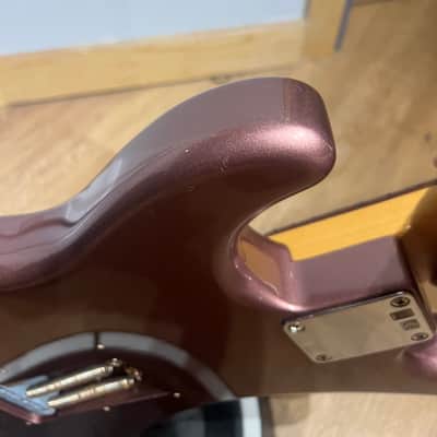 Fender Stratocaster Japan Hybrid 2018 - Burgundy mist image 15