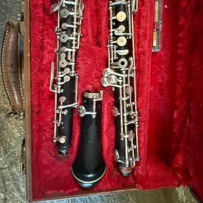 Leblanc wood  Oboe with case and reed. Made In France image 1