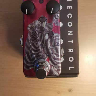 One Control Strawberry Red Overdrive RC Japonism Edition OC-SRODRCn 2024 - Custom Screen printed image 1
