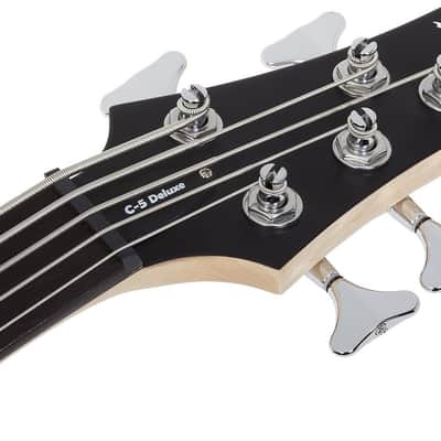 Schecter C-5 Deluxe - Satin Black (586) image 7