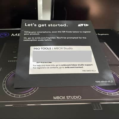 Avid MBox Studio 21x22 Interface PLUS PRO TOOLS STD PERP LICENSE image 9
