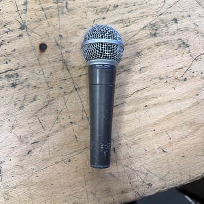 Vintage Shure SM58 Dual Impedance 50 & 150 OHMS Unidirectional Dynamic Mic Microphone with Clip & Bag Made in the USA image 2