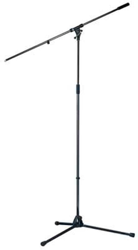 K&M 210 21B Tall Heavy Duty Tripod Boom Microphone Stand image 1