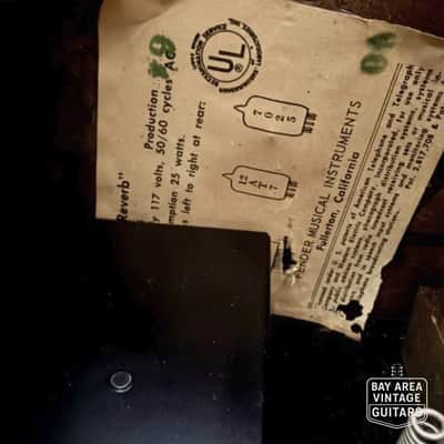 1965 Fender Reverb Unit – Blackface image 10