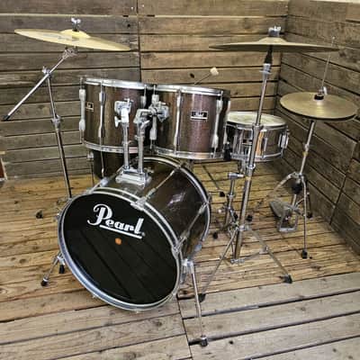 Drum Kit Pearl Export Vintage, Bronze Sparkle USED! RKEBS130826 image 5