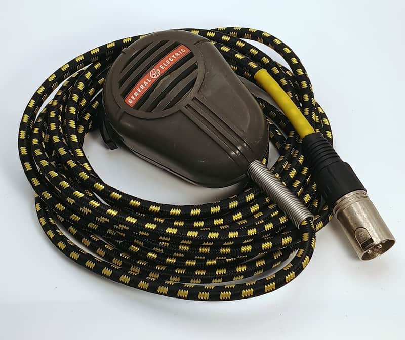Custom Shure EM10a CB Radio Mic 1950’s Vintage Lo-Fi CB Radio Mic - Green image 1