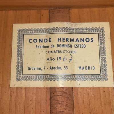 Conde Hermanos 1967 – affordable flamenco guitar from Conde's golden era - incredibly good sound - check video! image 19