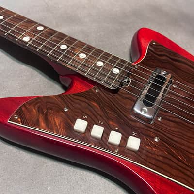 1960's Galanti Grand Prix Electric Guitar Cherry Red w/OHSC image 15
