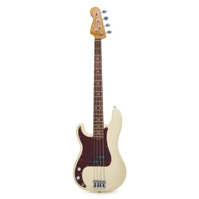 Fender American Professional II Precision Bass Left-Hand used Olympic White 2021 (Pre-owned) image 1