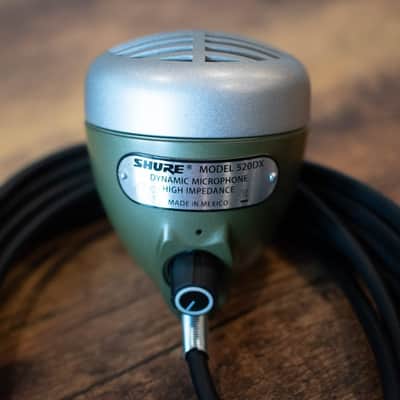 Shure 520DX Green Bullet Harmonica Microphone image 5
