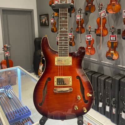 Mars Firebird - Red Flame, Hollow Body image 1