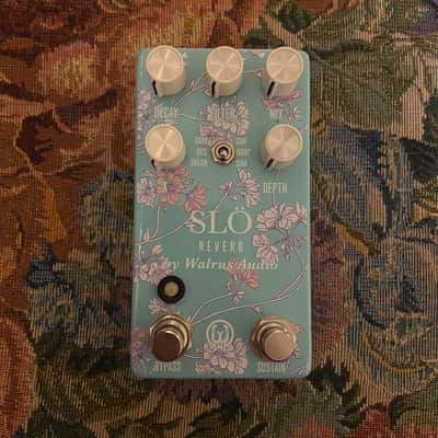 Walrus Audio Slö Multi-Texture Reverb Limited Edition - Floral Series 2019 - Blue Floral image 1