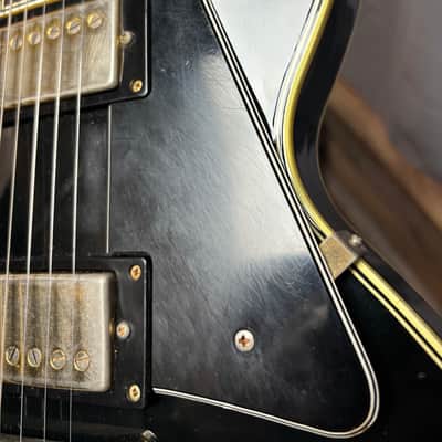 1970's Ibanez MIJ Lawsuit LP Black w/case image 8