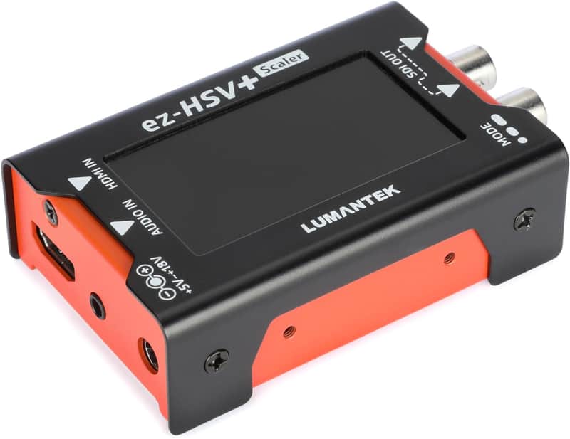 Lumantek ez-HSV+ HDMI to SDI Converter with Display image 1