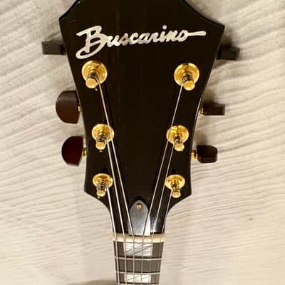 GORGEOUS MINTY Buscarino Corey Christiansen archtop jazz guitar 16" image 6