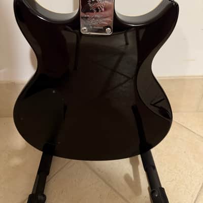 Lyon by Washburn LCT24 Electric Guitar - Trans Grey image 9