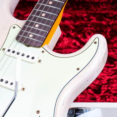 Fender Custom Shop 1956 Stratocaster Heavy Relic - Super Faded Aged Dirty White Blond image 18