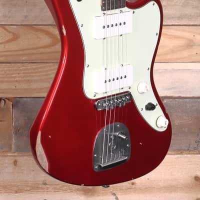 Suhr Classic JM Antique Limited Edition Electric Guitar Candy Apple Red w/ Gigbag image 2