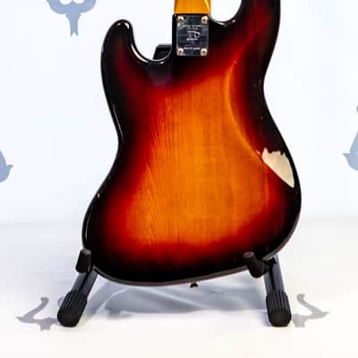 Yamaki Performer Series YJB-500YS Yellow Sunburst Jazz Bass - Late 1970s image 5