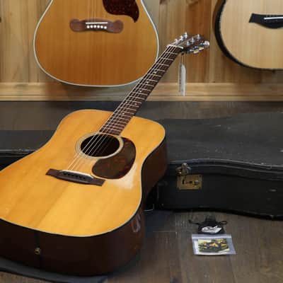1963 Martin D-18 Acoustic Guitar Natural + OHSC image 1