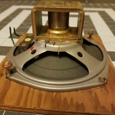 Oaktron 76P103 4-1/2" 4.5 speaker driver 8 Ohms AlNiCo 75015574-0 1960 - Paper Cone image 7
