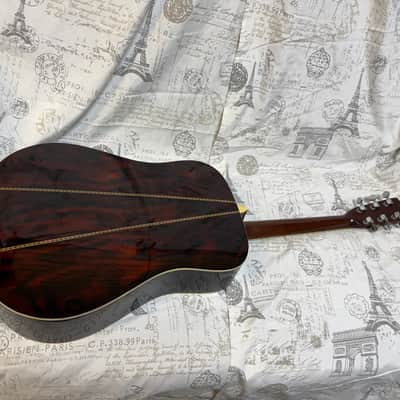 1977 Alvarez 5044 Dreadnaught Acoustic Beautiful Brazilian Rosewood Back & Sides Spruce Top D-35 D35 image 9