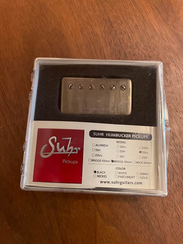 Suhr SSV+ Plus Bridge Humbucker Pickup Nickel image 1